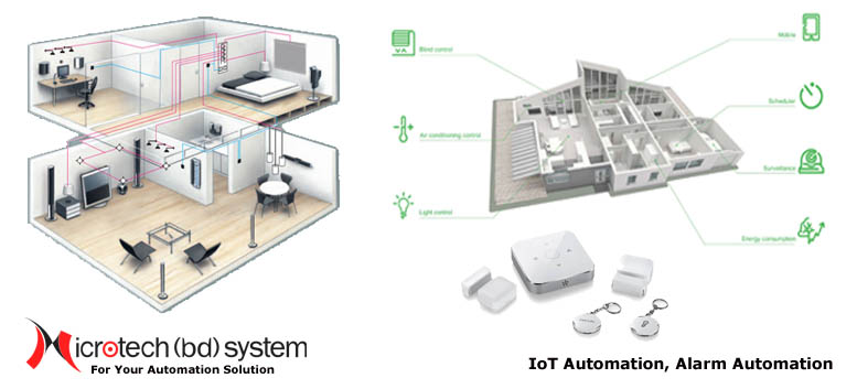 Business Automation, Iot, Alarm and Lighting Automation System