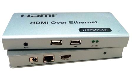 DMI - EXTENDER Over Ethernet , LAN and Switched Network (HDMI KVM)